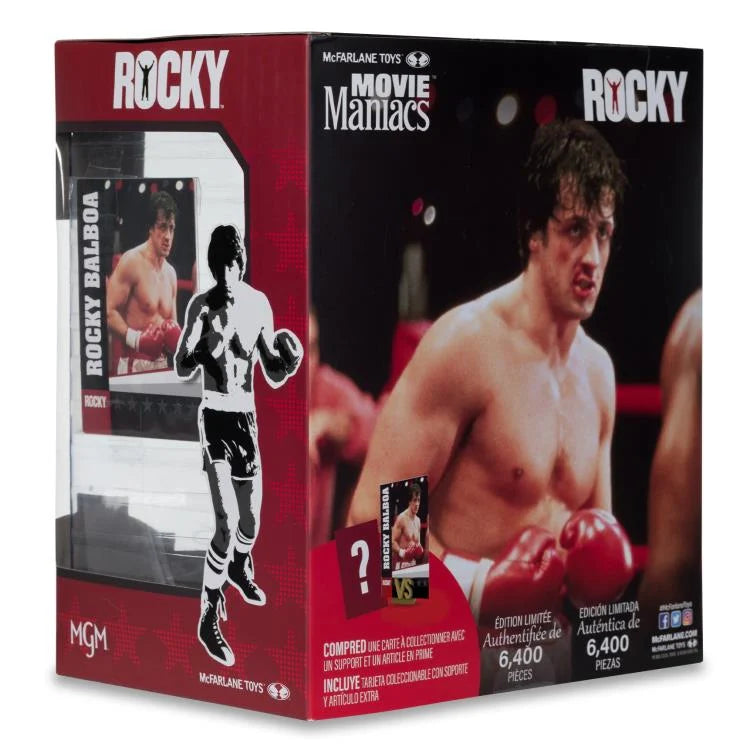 Rocky Movie Maniacs Rocky Balboa 6" Limited to 6,400 Pieces