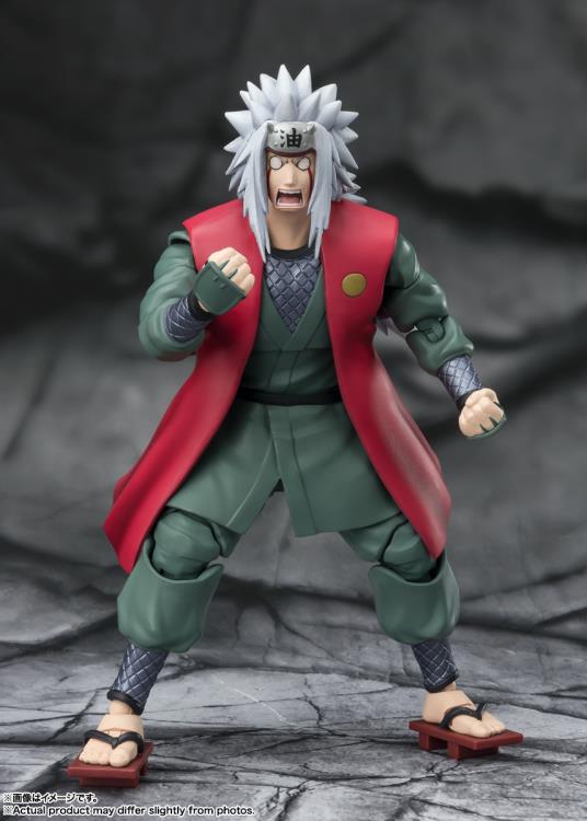 S.H.Figuarts Jiraiya Naruto Shippuden Exclusive Edition Action Figure