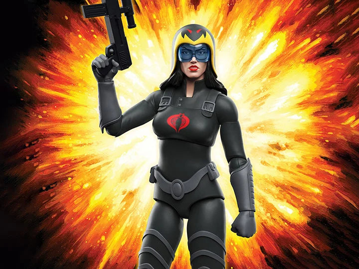 G.I. Joe ULTIMATES! Baroness (Black Suit Ver.)