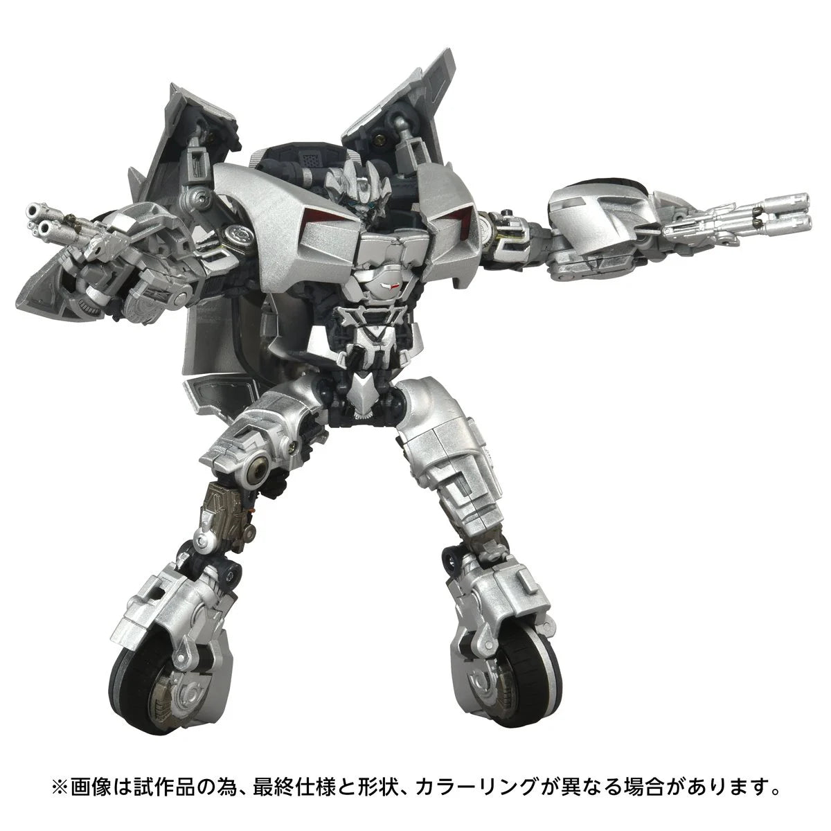 Transformers Masterpiece Movie Series Next MPMN-01 Silver Sideswipe Action Figure