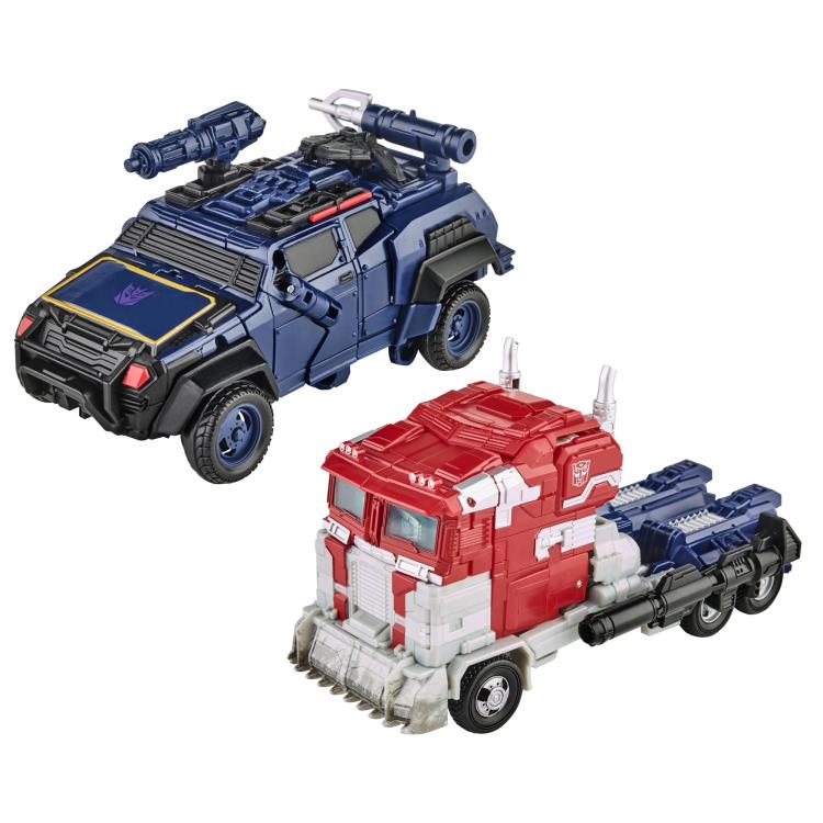 Transformers: Reactivate Soundwave vs. Optimus Prime Two-Pack