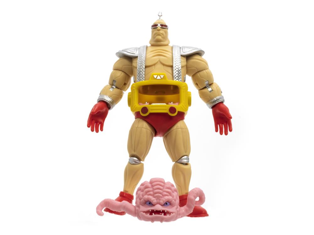 Figura de acción de las Tortugas Ninja Adolescentes Mutantes BST AXN XL Krang con cuerpo de Android 