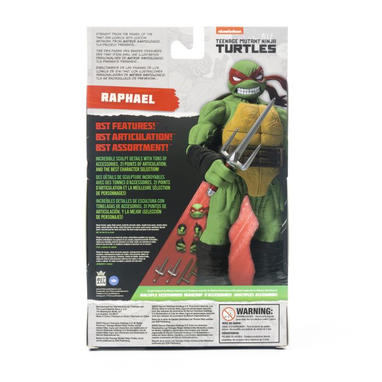 Teenage Mutant Ninja Turtles BST AXN Comic Heroes Raphael