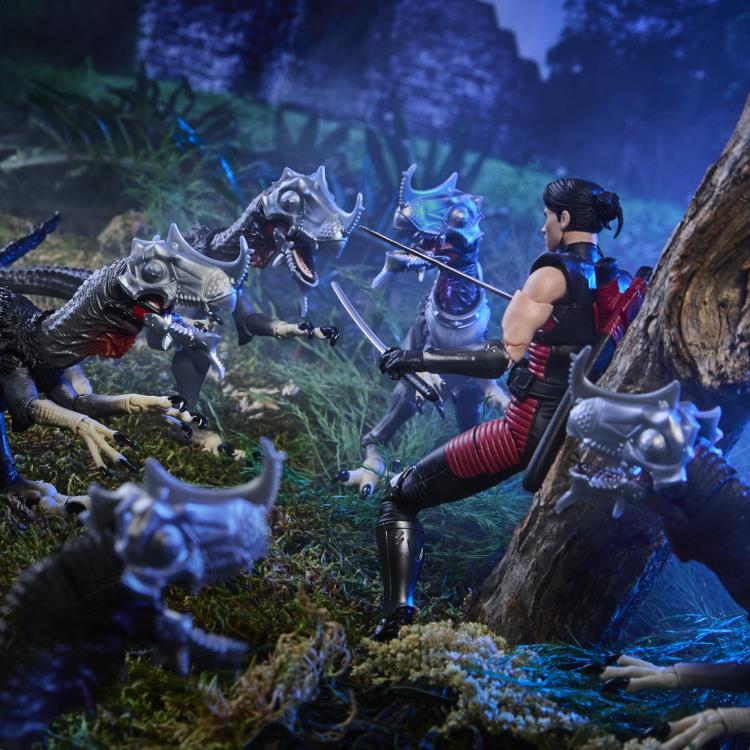G.I. Joe Classified Series Professor Rottclaw Cobra Deinonychus Set