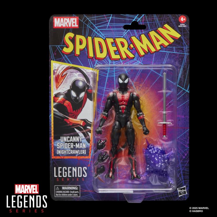 Marvel Legends Retro Collection Uncanny Spider Man Nightcrawler