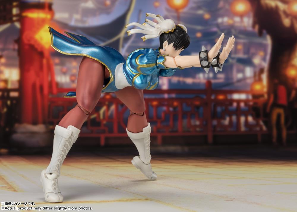 Street Fighter 6 S.H.Figuarts Chun-Li Outfit 2 figure, gallery image 4