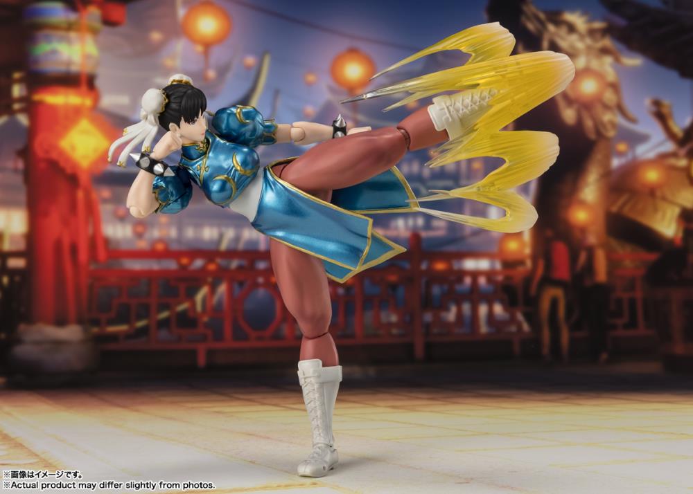 Street Fighter 6 S.H.Figuarts Chun-Li Outfit 2 figure, gallery image 6