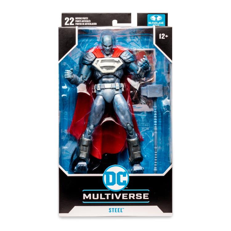 Reign of the Supermen DC Multiverse Steel Action Figure