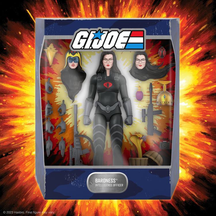 G.I. Joe ULTIMATES! Baroness (Black Suit Ver.)