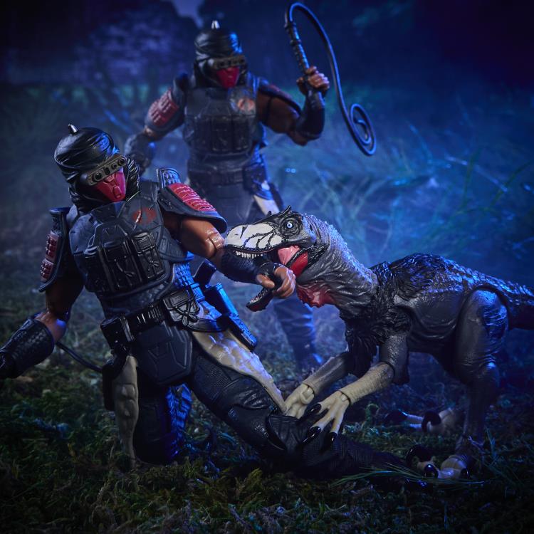 G.I. Joe Classified Series Professor Rottclaw Cobra Deinonychus Set