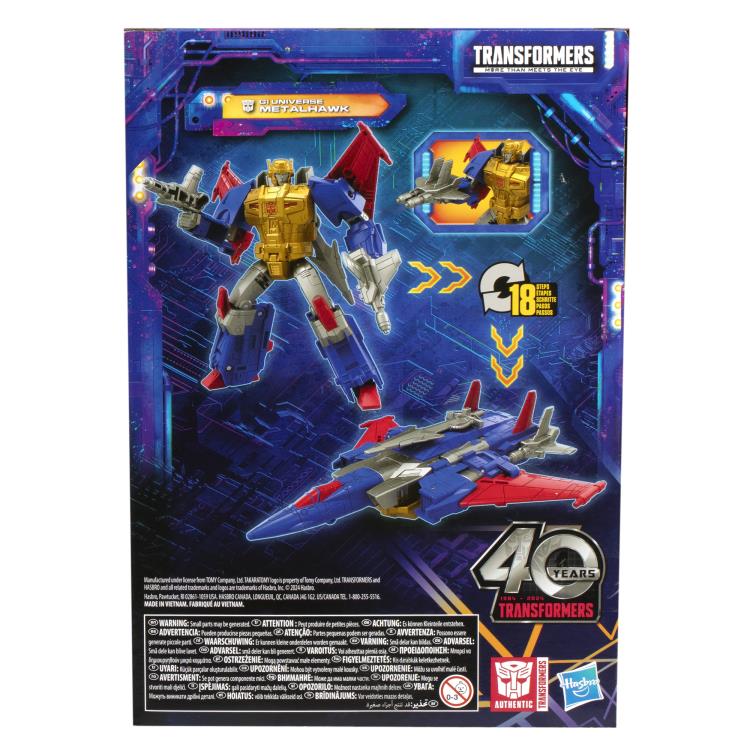 Transformers: Legacy United Voyager G1 Universe Metalhawk