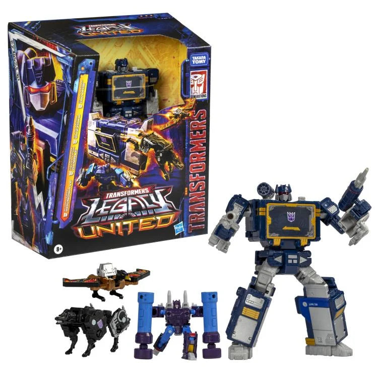 Transformers: Legacy United Líder G1 Universo Soundwave 