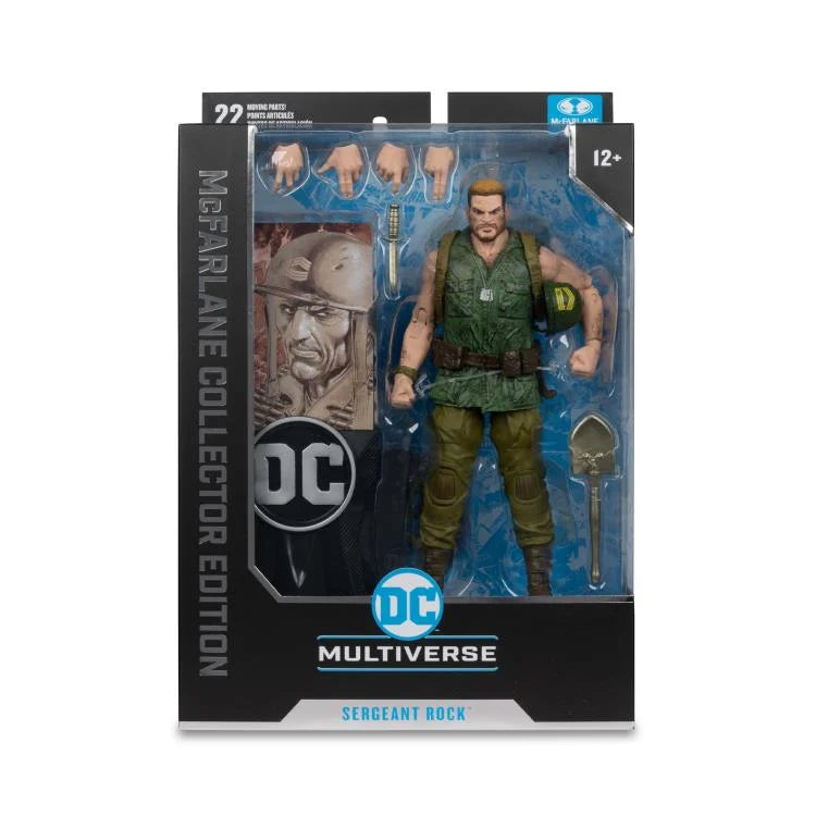 McFarlane Collector Edition Sergeant Rock (DC Classic Figure) | 1 Per Customer