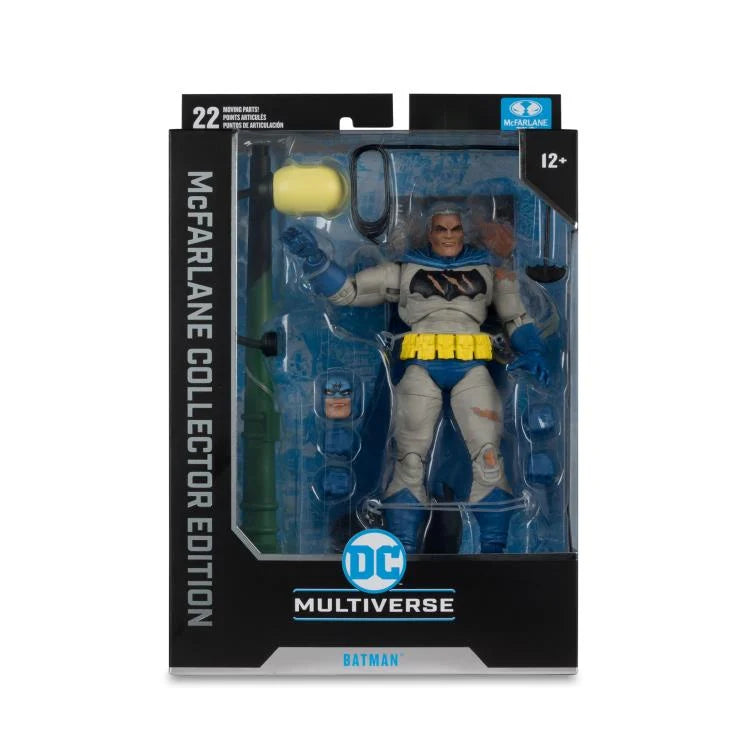 The Dark Knight Returns DC Multiverse Collector Edition Batman (Blue Battle Damage)