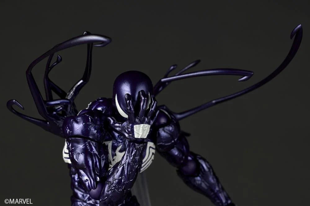 Amazing Yamaguchi Symbiote Suit Spider Man Purple Version Kaiyodo| Preorder | 1 Per Cust