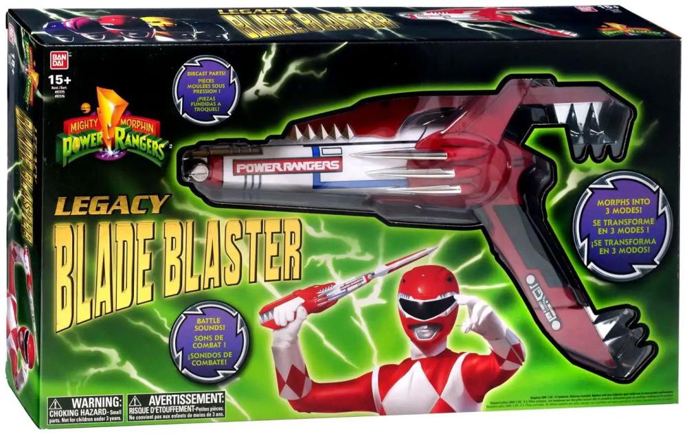 Mighty Morphin Power Rangers | Legacy Blade Blaster | RESTOCK