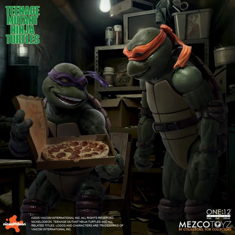 Mezco One:12 Collective Teenage Mutant Ninja Turtles 1990 Movie Deluxe Box Set