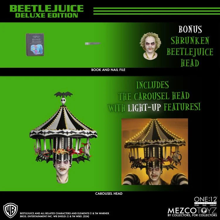 Beetlejuice de One:12 Collective - Edición Deluxe