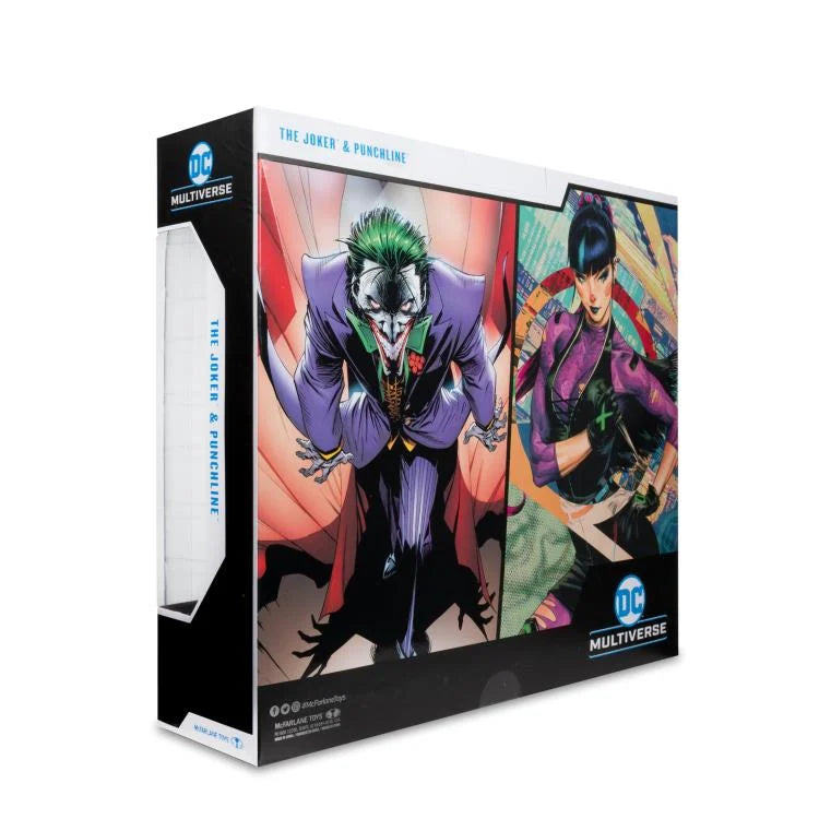 DC Multiverse The Joker and Punchline 7-Inch Scale Action Figure 2-Pack