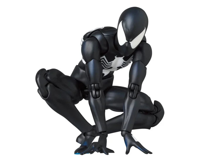 MAFEX Spider-Man Black Suit Secret Wars Comic Action Figure