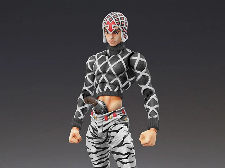 JoJo's Bizarre Adventure Super Action Statue | Guido Mista & S-P (Black Ver.)