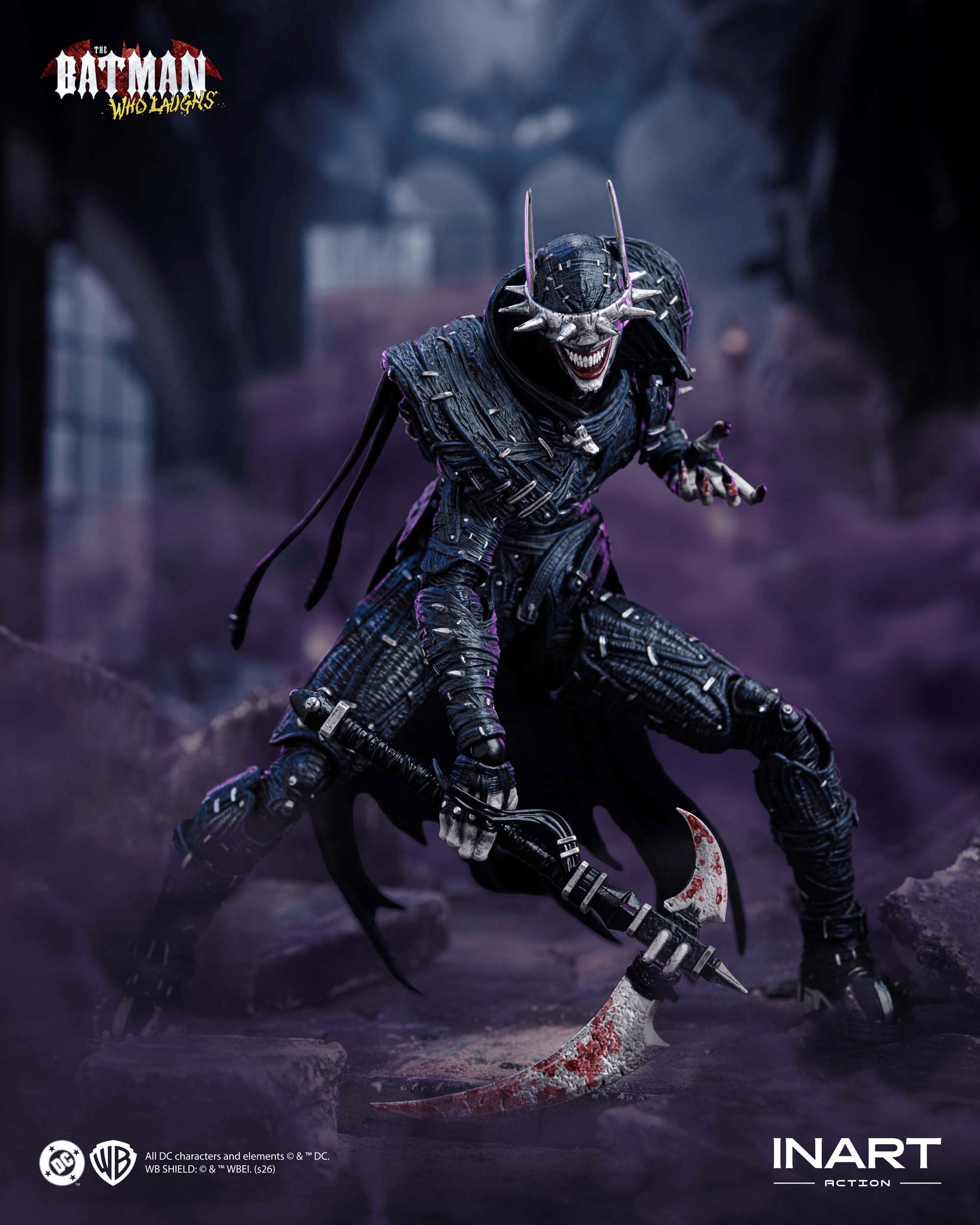 Dark Nights Metal: The Batman Who Laughs Action Figure by INART