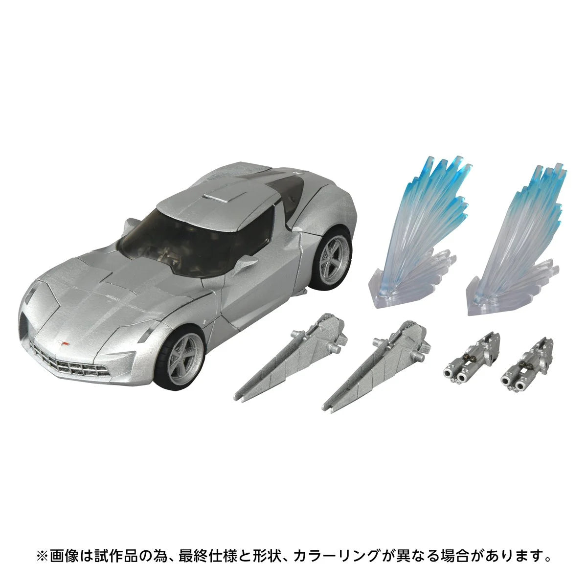 Transformers Masterpiece Movie Series Next MPMN-01 Silver Sideswipe Action Figure