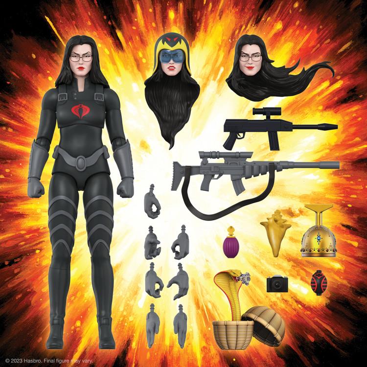 G.I. Joe ULTIMATES! Baroness (Black Suit Ver.)