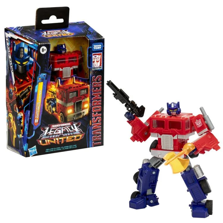 Transformers: Legacy United Deluxe G1 Universe Optimus Prime