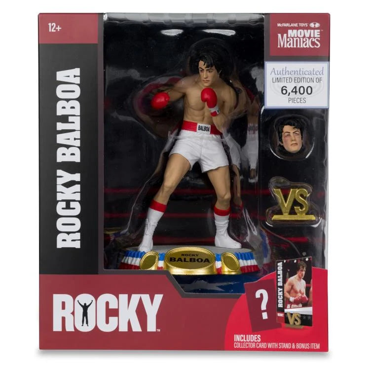 Rocky Movie Maniacs Rocky Balboa 6" Limited to 6,400 Pieces