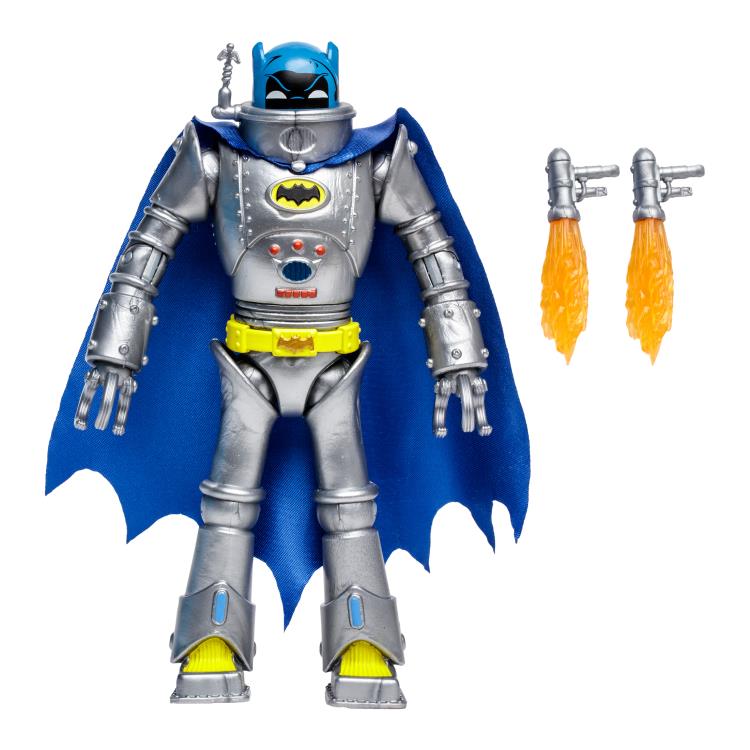 Figura de acción del robot Batman retro de DC Batman '66