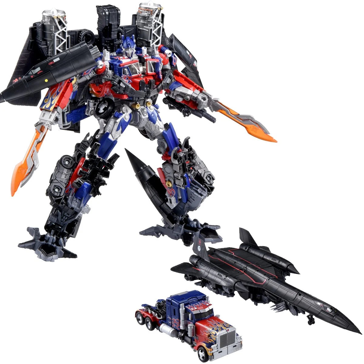 Transformers Jetfire Combine Set – Optimus Prime & Jetfire Figures | Dramatic Capture Series