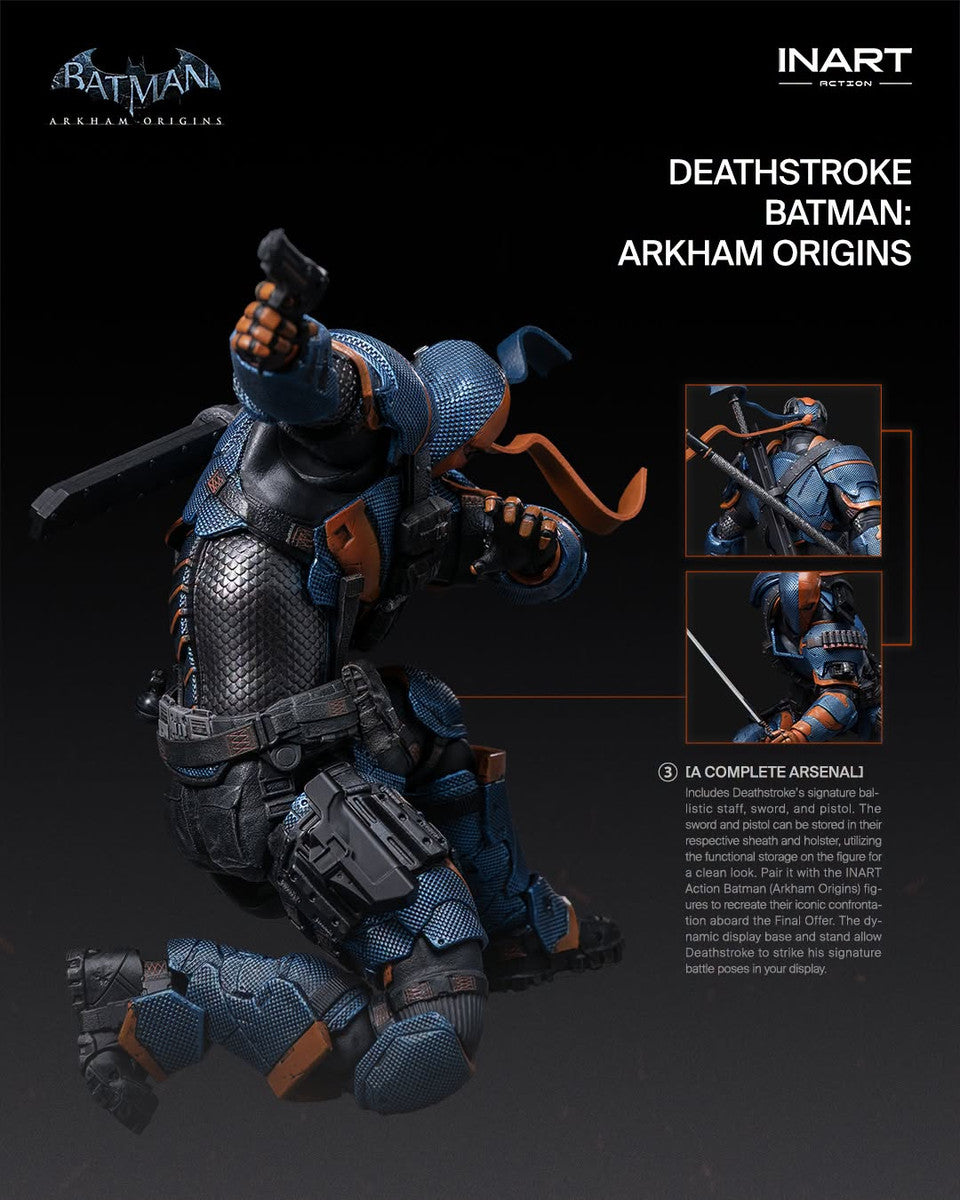 U.P Fine Batman Arkham Knight Deathstroke LP-132 1/12 - Pre-Owned
