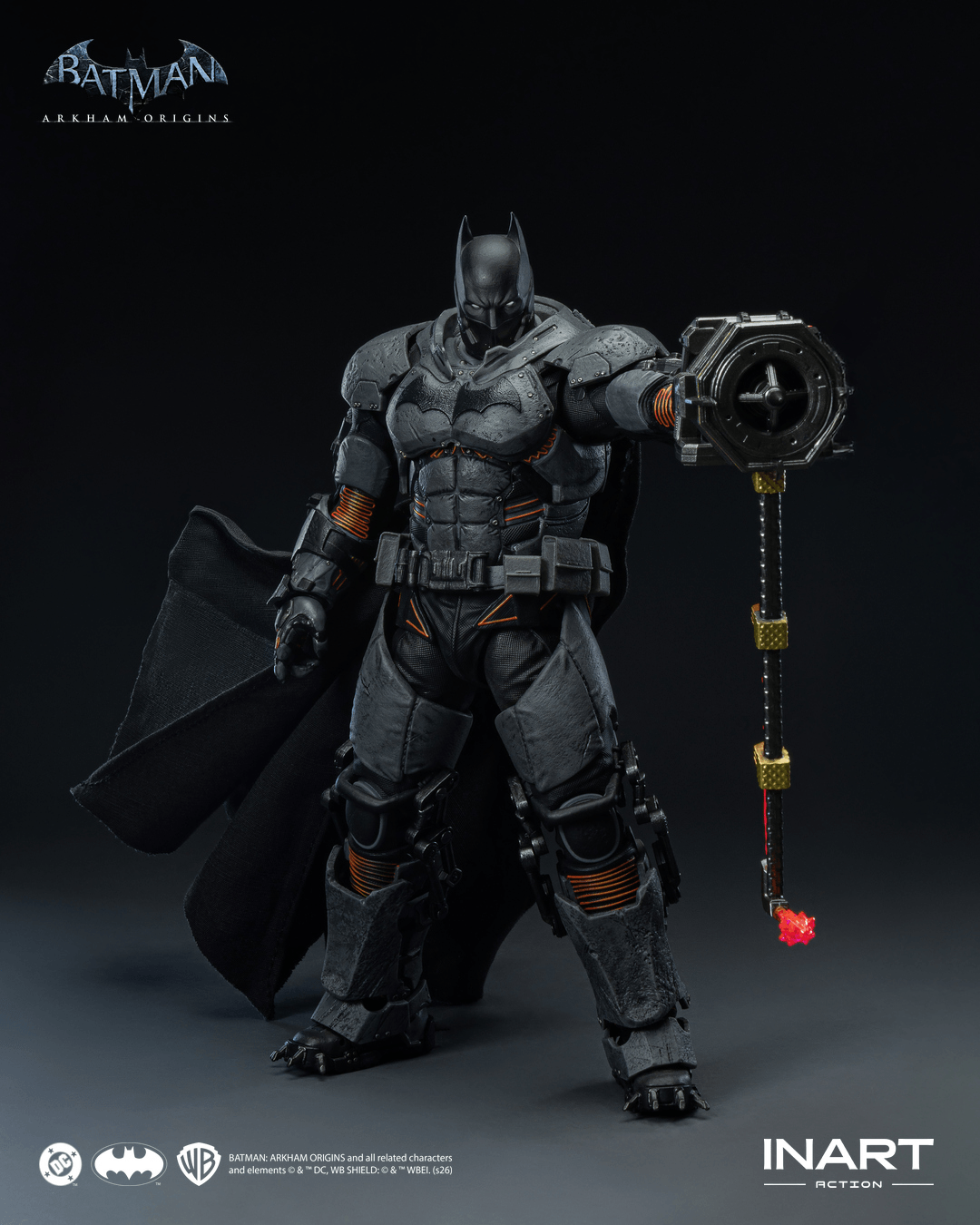 INART Batman XE Suit figure with display base and stand