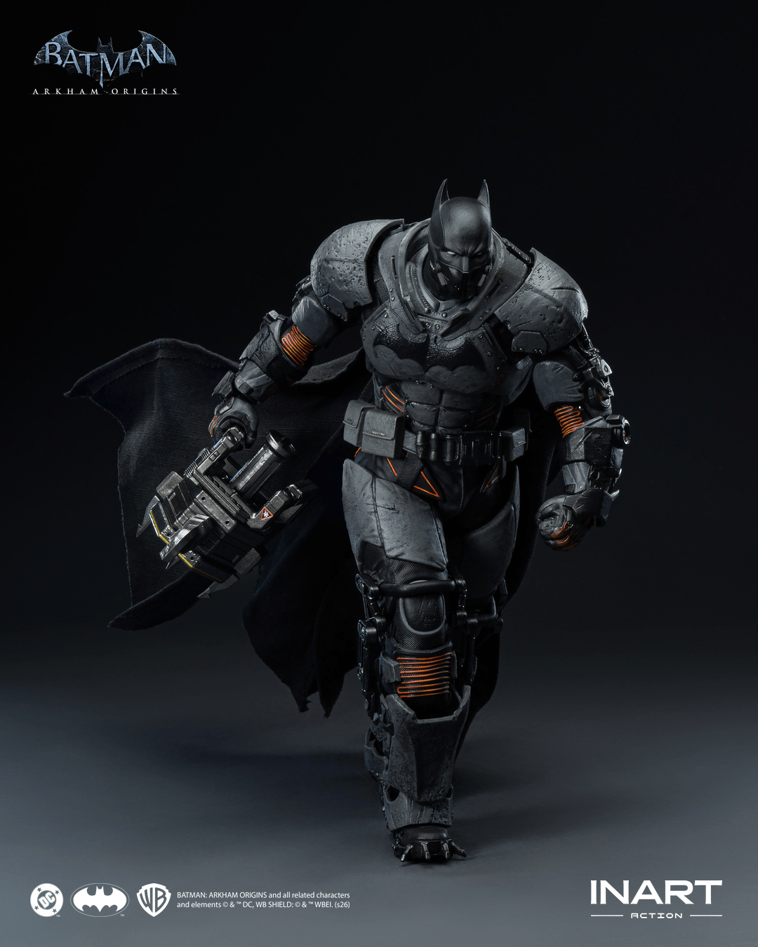 Batman Arkham Origins XE Suit with ice effect parts