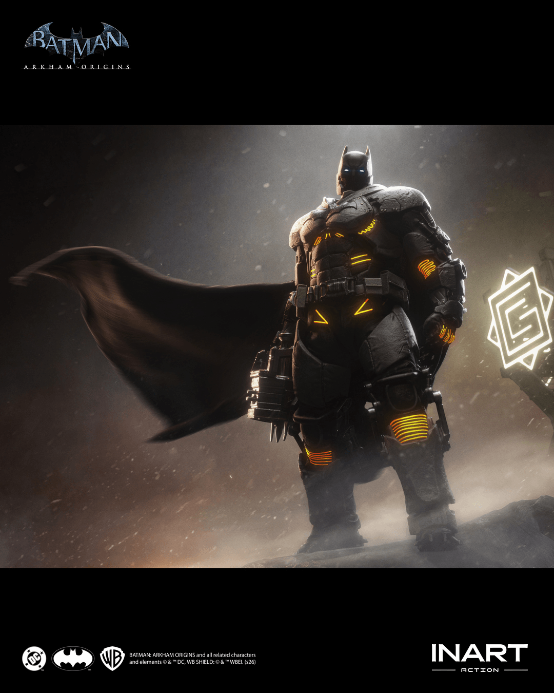 Queen Studios INART Batman Arkham Origins XE Suit