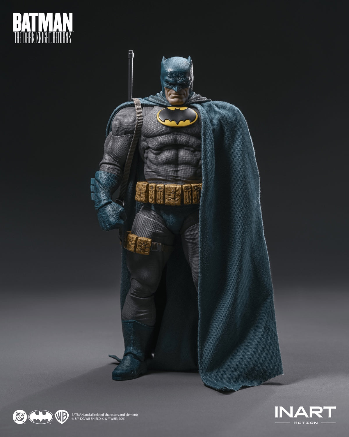 INART Batman Blue Suit cape display
