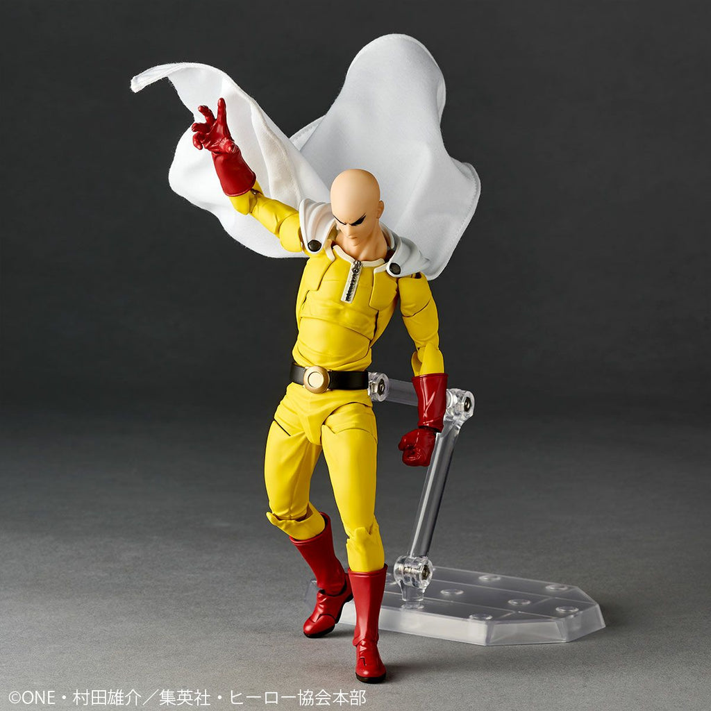 Amazing Yamaguchi |  Revoltech One-Punch Man NR064 Saitama Action Figure | 1 Per Customer