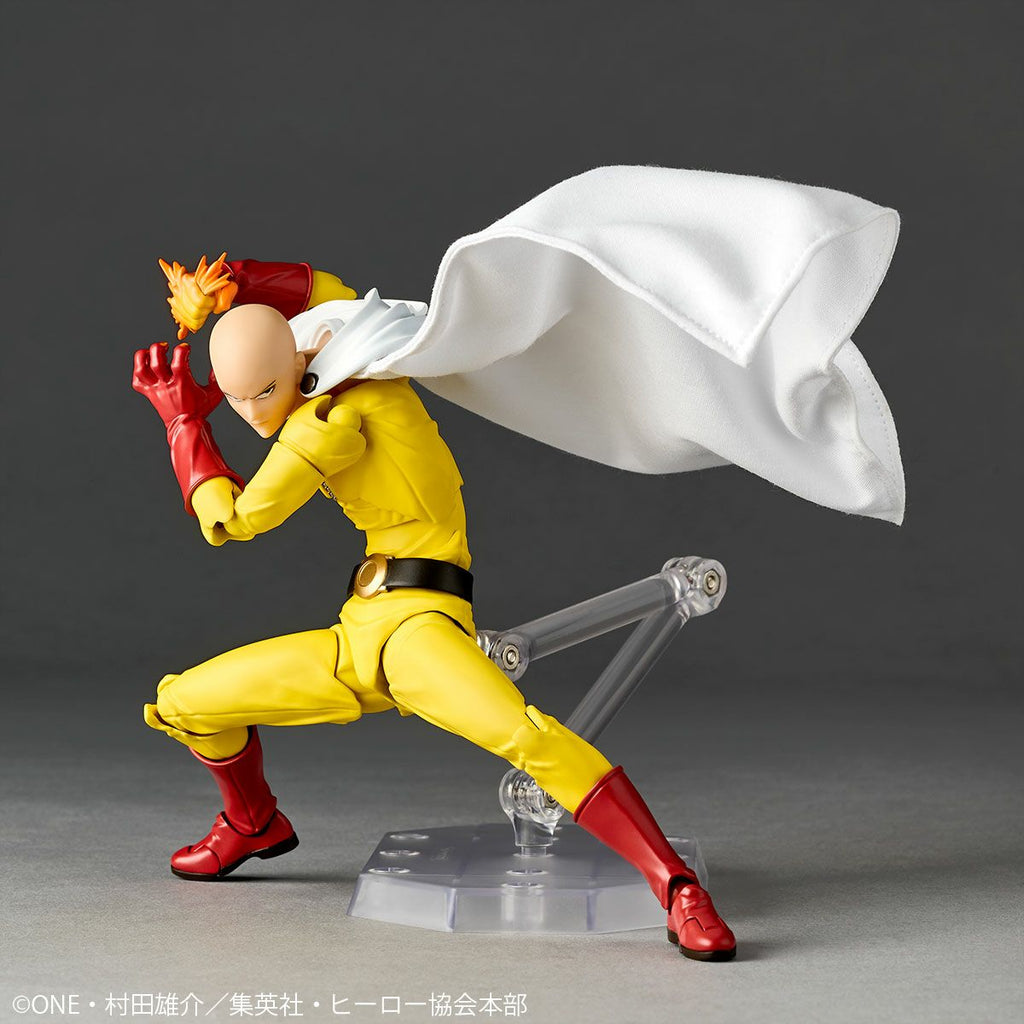 Amazing Yamaguchi |  Revoltech One-Punch Man NR064 Saitama Action Figure | 1 Per Customer