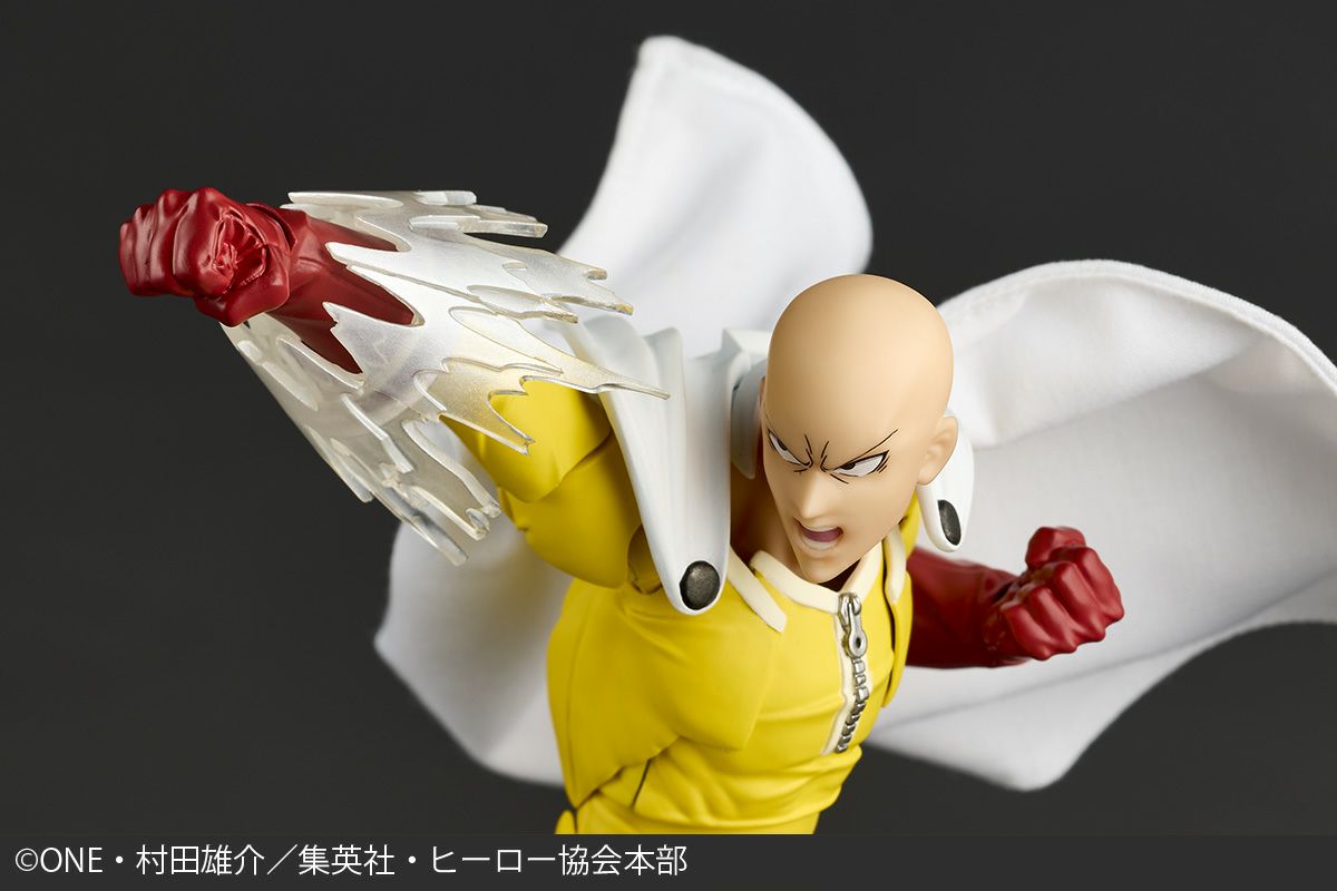Amazing Yamaguchi |  Revoltech One-Punch Man NR064 Saitama Action Figure | 1 Per Customer