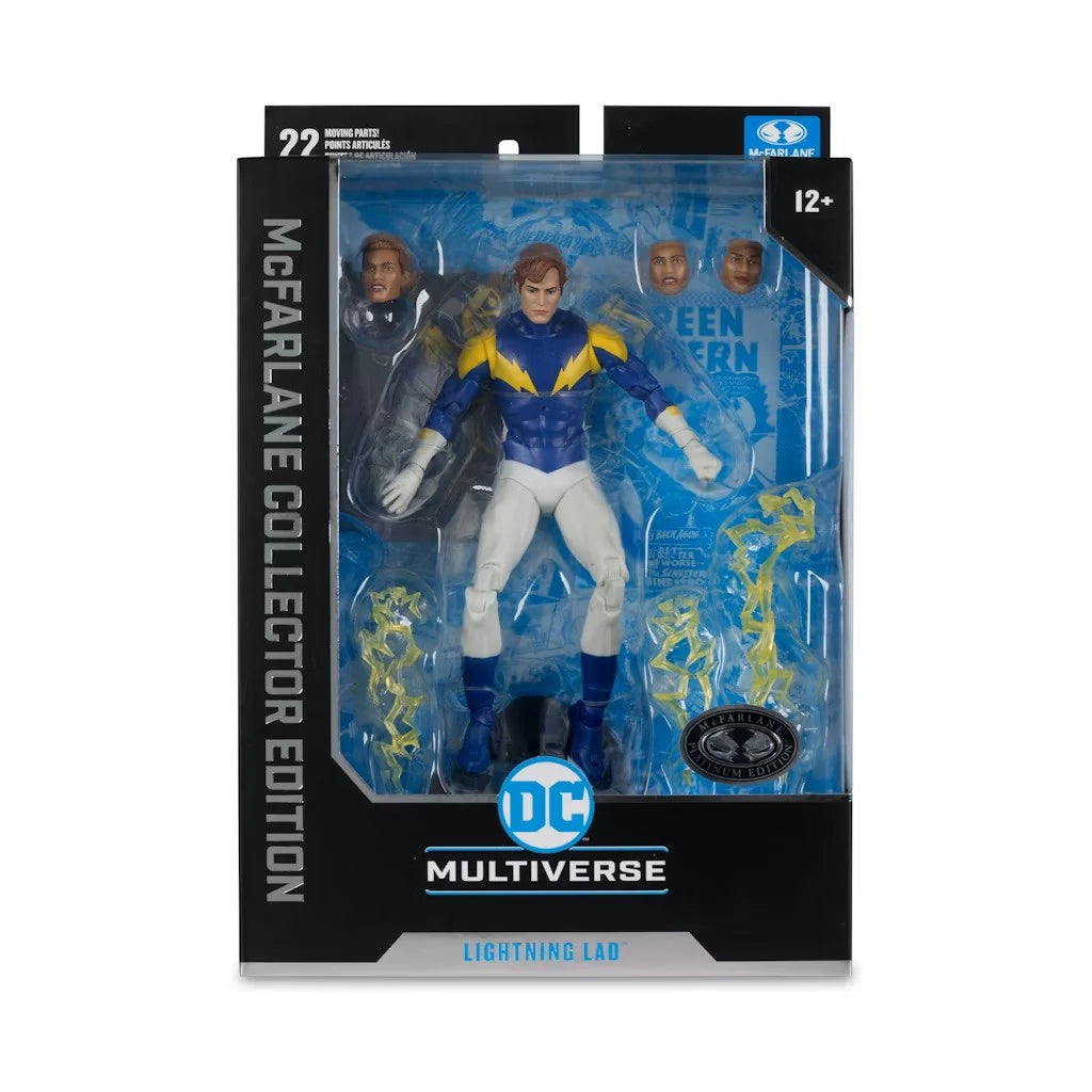 Mcfarlane Collector Edition Lightning Lad | Platinum Ed.