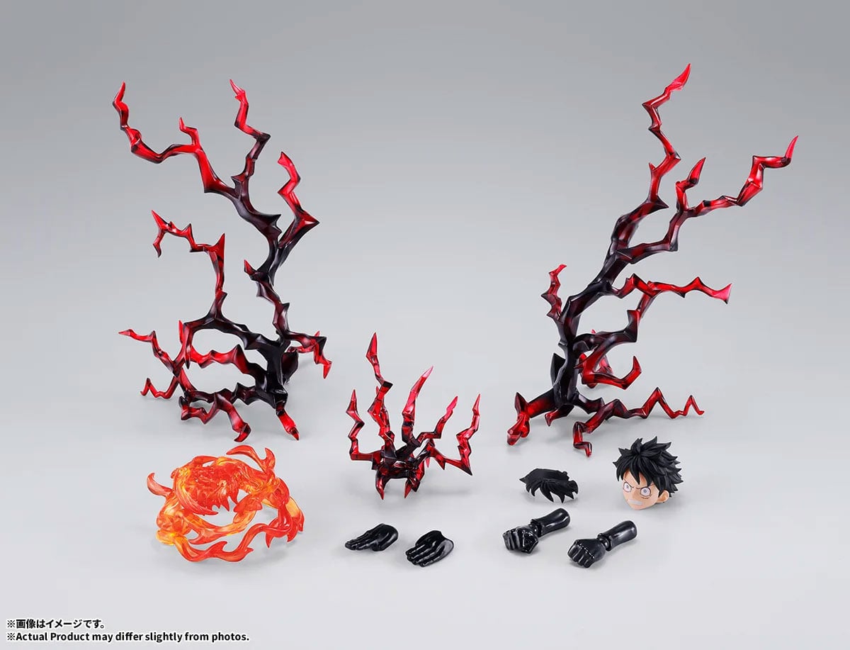 One Piece S.H.Figuarts Monkey D. Luffy Two Years Later Optional Parts Set, BBTS gallery image 3
