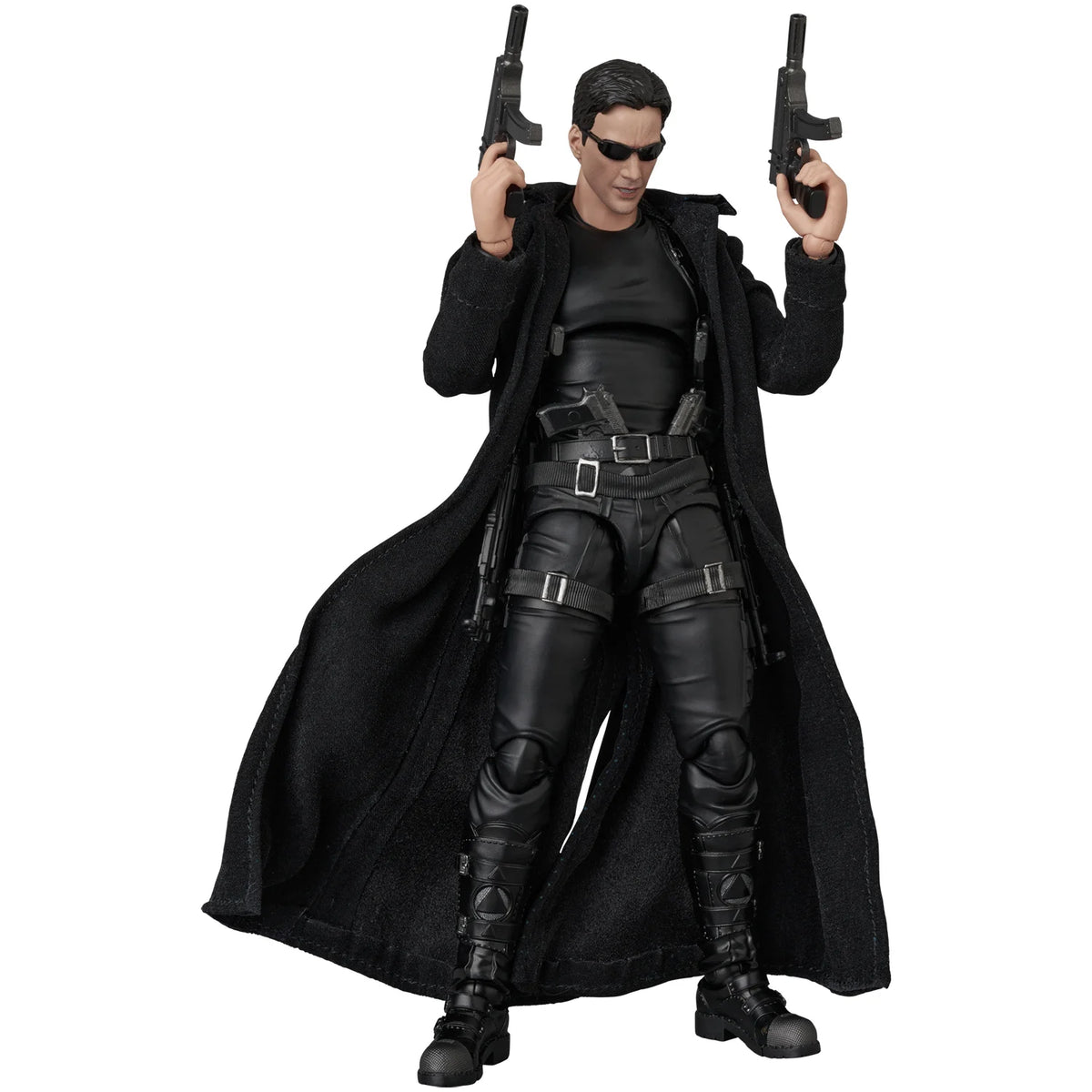 MAFEX Neo armed pose with trench coat