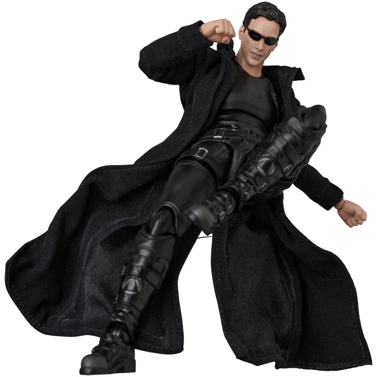 MAFEX Neo martial arts kick pose