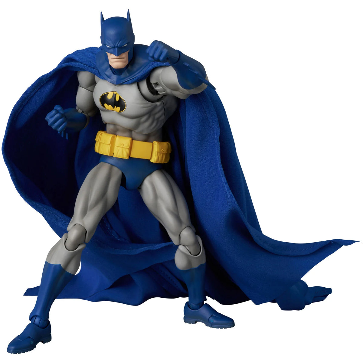 MAFEX No.333 Batman Recollection Blue Ver. Batman articulated fighting pose