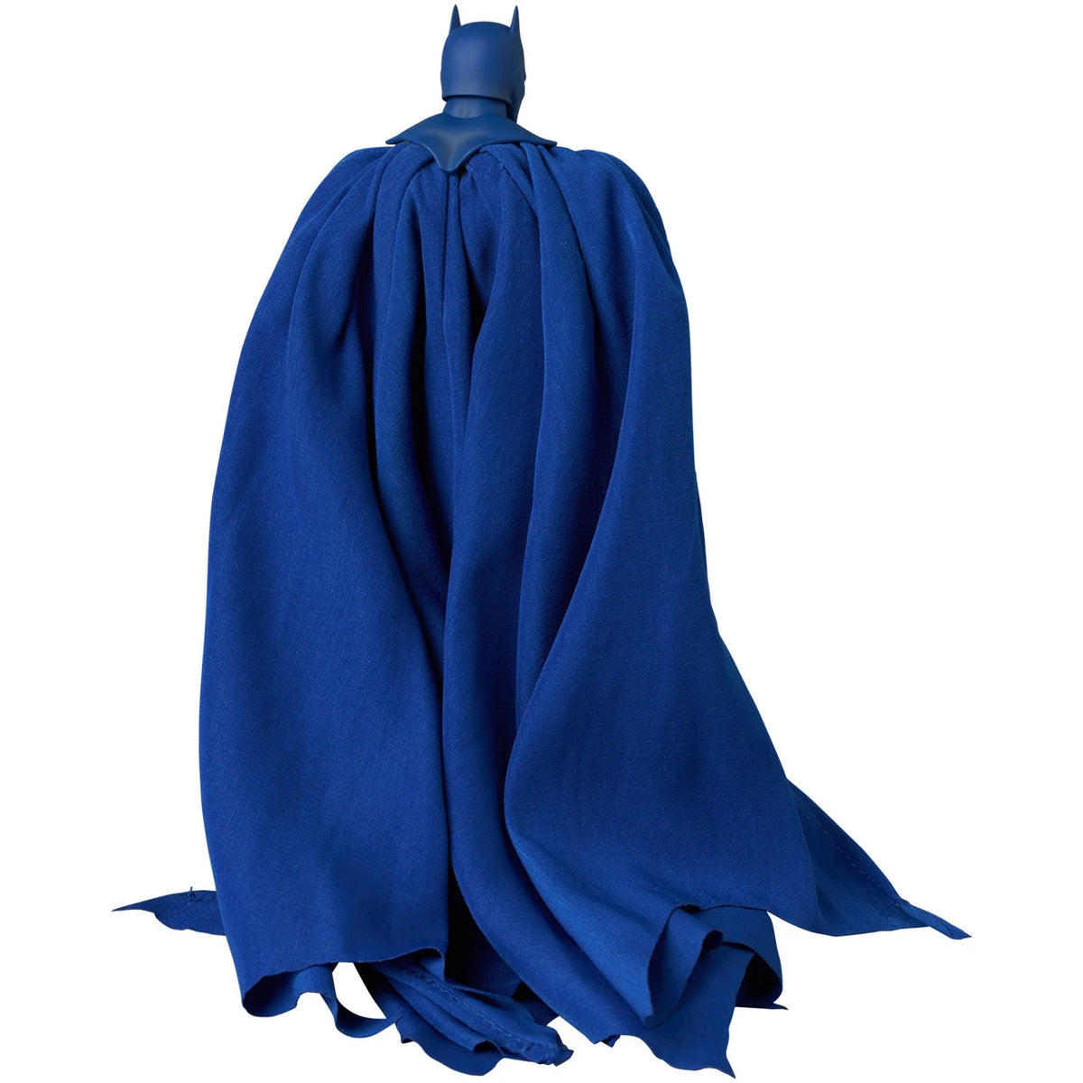 MAFEX No.333 Batman Recollection Blue Ver. removable blue fabric cape rear view