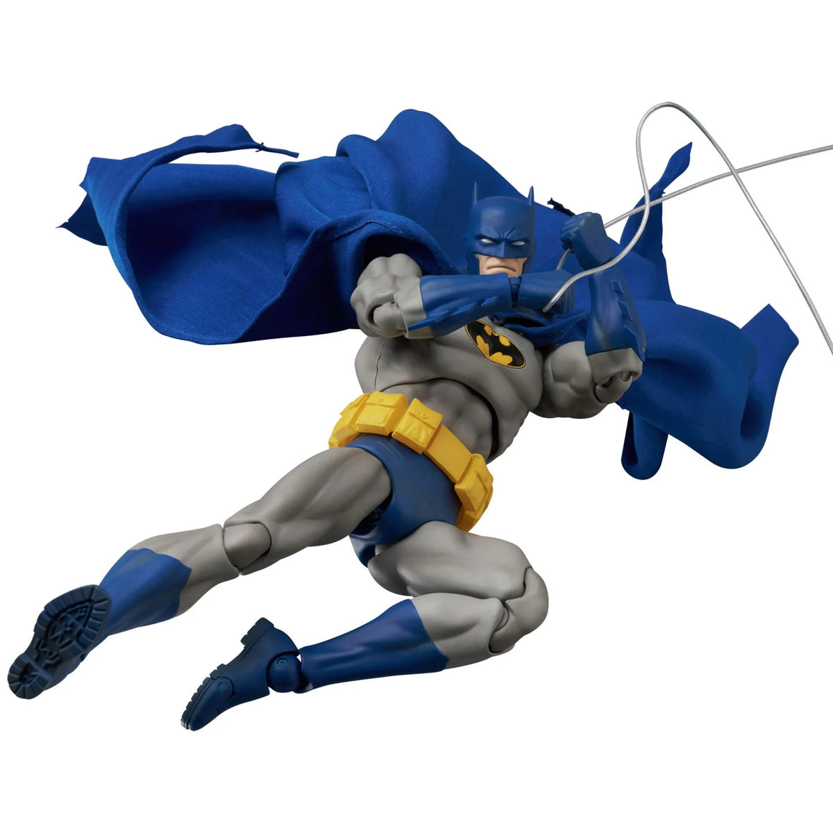 MAFEX No.333 Batman Recollection Blue Ver. Batman grappling action pose
