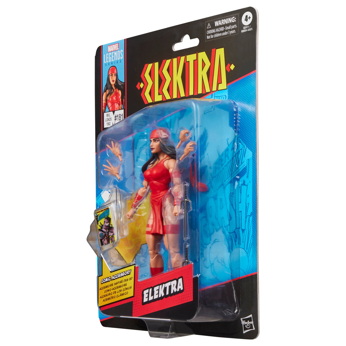 Marvel Legends Elektra Daredevil #181 (1982) Action Figure & Comic Accessory - image 12