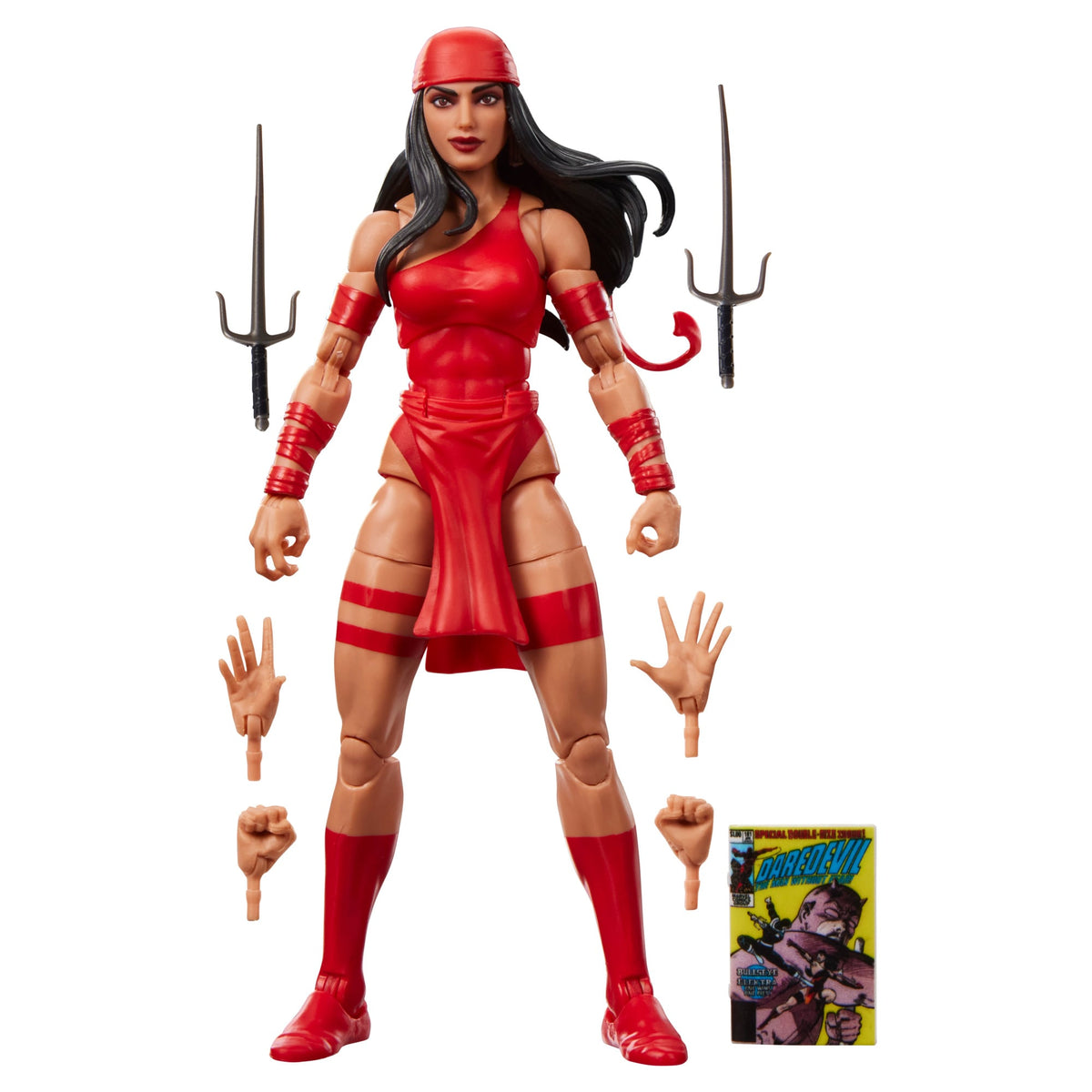Marvel Legends Elektra Daredevil #181 (1982) Action Figure & Comic Accessory - image 9