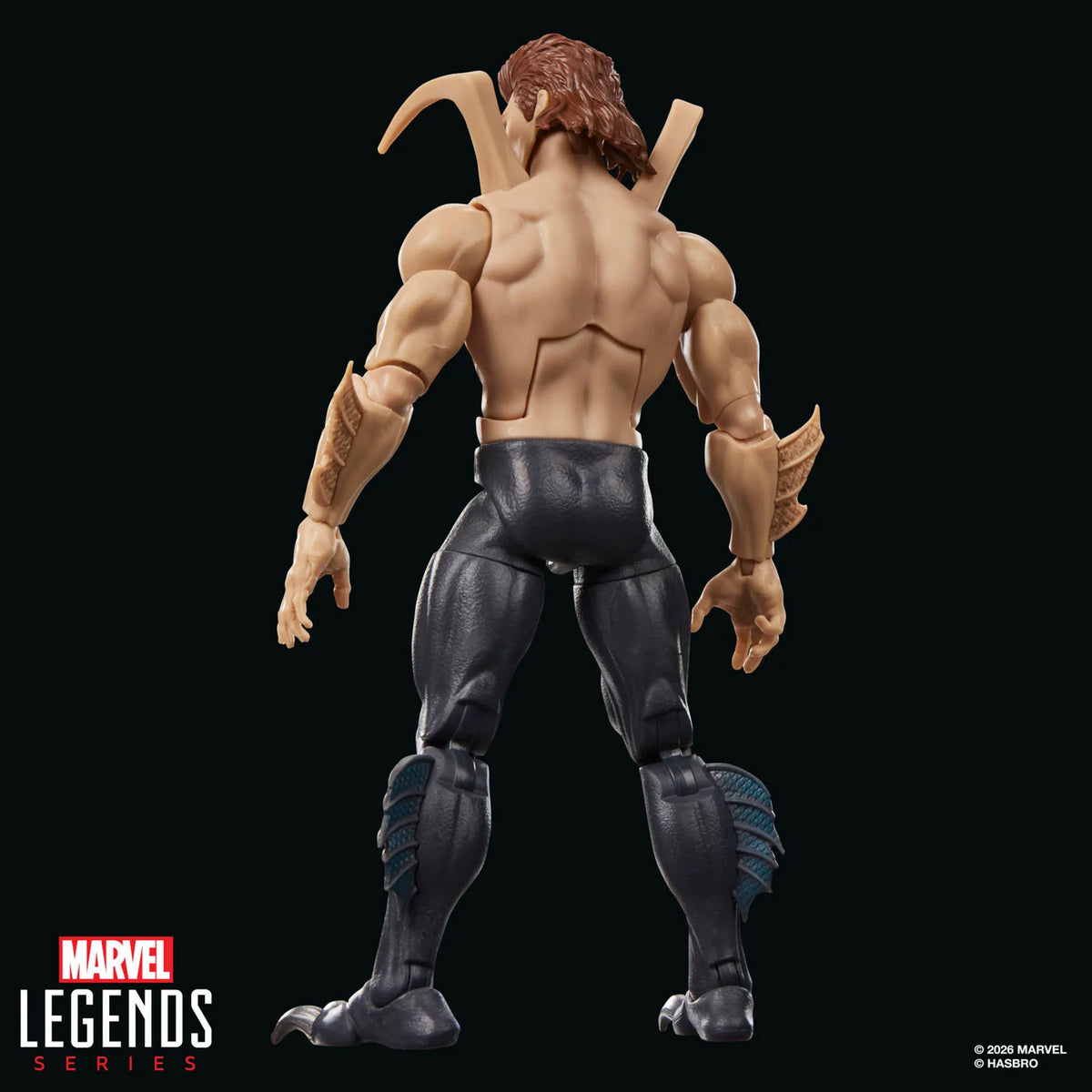 Marvel Legends Marvel's Smythe action figure rear view
